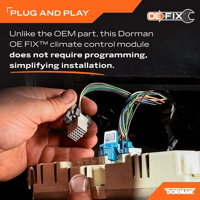 599-009 – DORMAN Climate Control Panel, OE Replacement - view 3